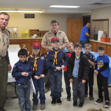 Some of Pack 32 Cub Scouts